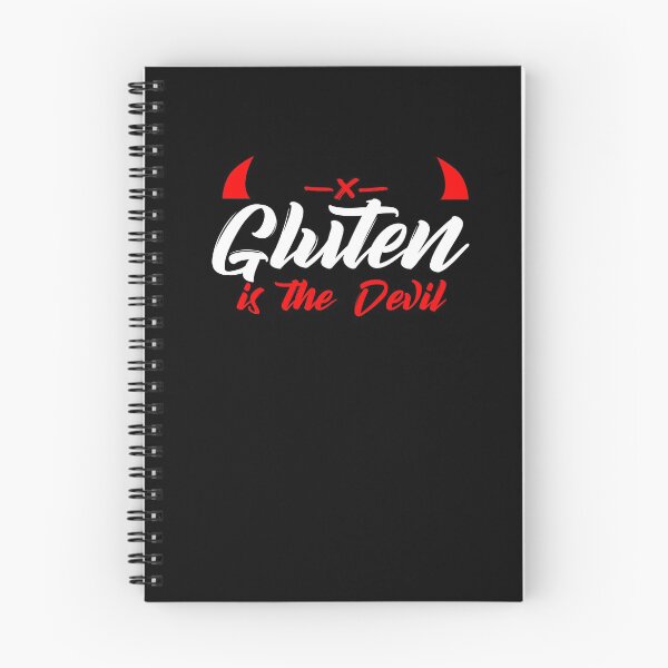 Item preview, Funny Gluten is the Devil Anti Grain Celiac Joke T-Shirt designed and sold by LookTwice.