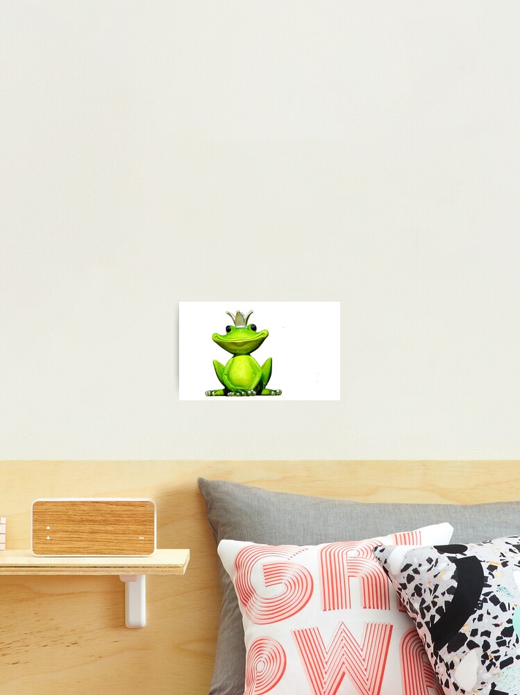 Thumbnail 2 of 3, Photographic Print, Frog Prince designed and sold by LemonTreeDesign.