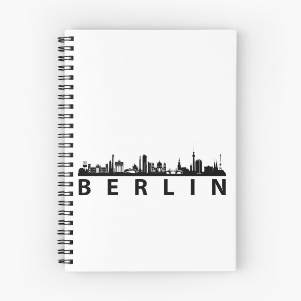 Item preview, Berlin Skyline art designed and sold by Elenia Design.
