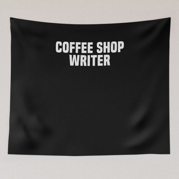 Item preview, Funny Coffee Shop Writer Writing Novels Poetry Shirt designed and sold by LookTwice.