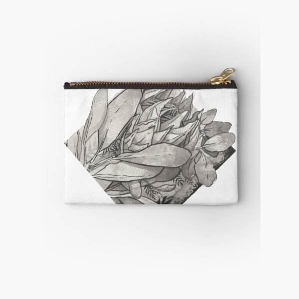 Item preview, Hand-drawn protea ink painting designed and sold by cueckermannart.