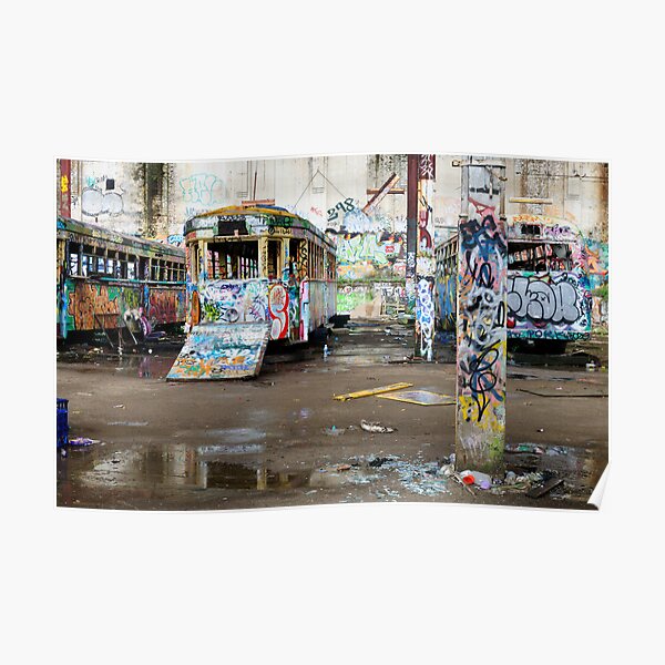 Rozelle Trams Poster