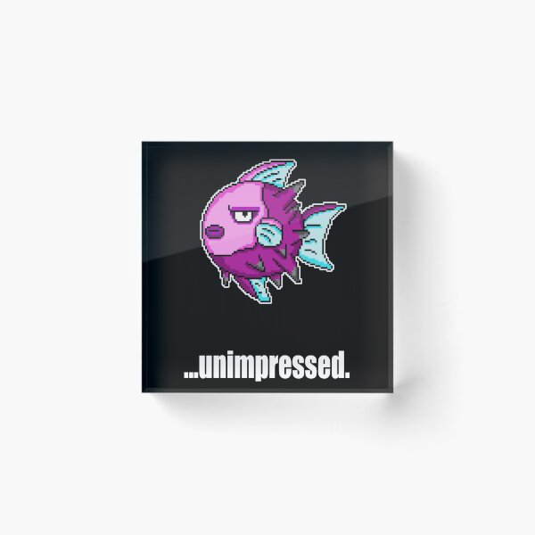 Item preview, The Unimpressed Moodfish designed and sold by drakenwrath.