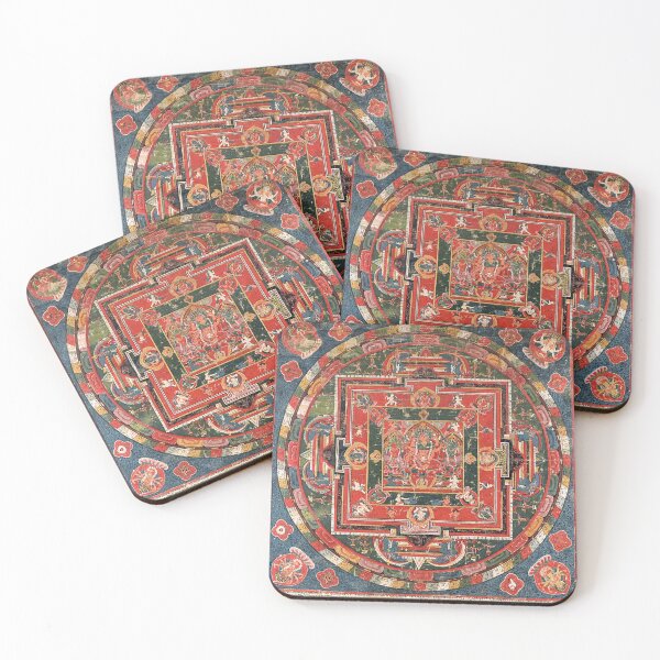 Item preview, Vasudhara Mandala (Restored Tibetan Artwork) designed and sold by PromoteProgress.