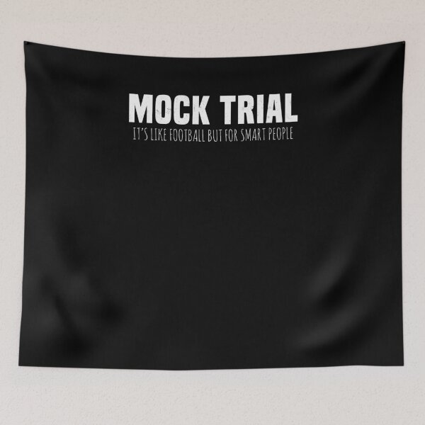 Item preview, Funny Mock Trial Football For Smart People Laws Lawyer Shirt designed and sold by LookTwice.
