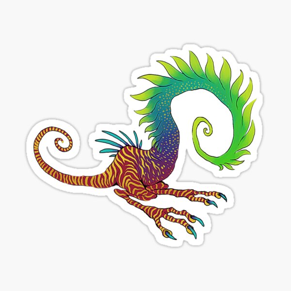 Tendril Critter Sticker