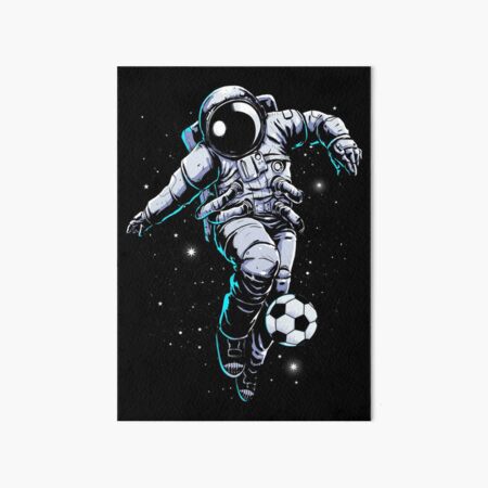 Space Soccer Art Board Print