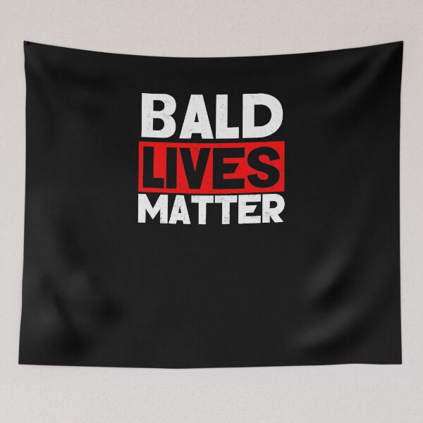 Item preview, Funny Bald Lives Matter Receding Hair Balding Bald Guy Shirt designed and sold by LookTwice.