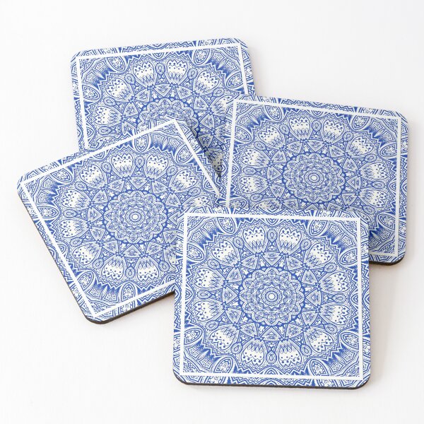 Item preview, Mandala Pattern, Blue designed and sold by PromoteProgress.
