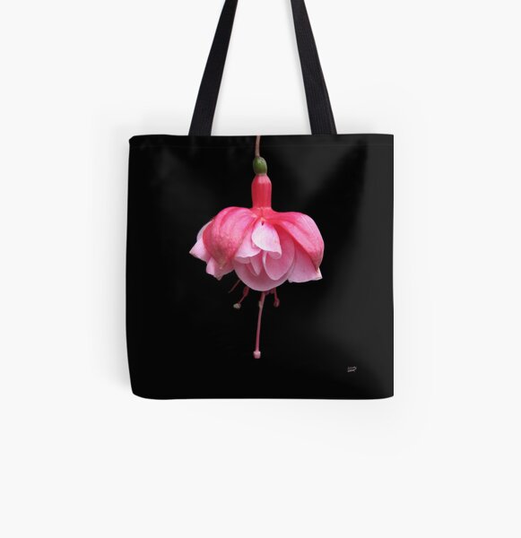 Floral Ballerina All Over Print Tote Bag