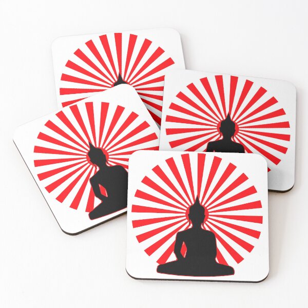 Item preview, Meditating Buddha, Red designed and sold by PromoteProgress.