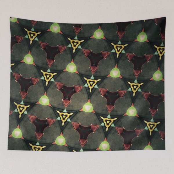 Item preview, Kaleidoscopic Pattern Art: Stars and shadows designed and sold by Kokonuzz.