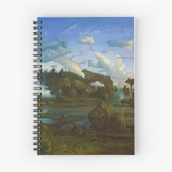 Item preview, The Tarn by Lars Hertervig (1865) designed and sold by allhistory.