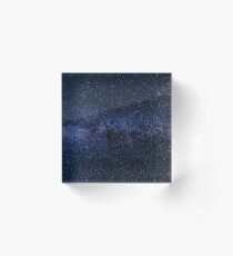Sternenhimmel Acrylblock
