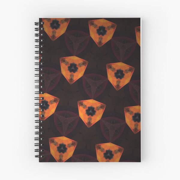 Item preview, Kaleido Photography Art: Cubic Eyes in Orange and Brown designed and sold by Kokonuzz.