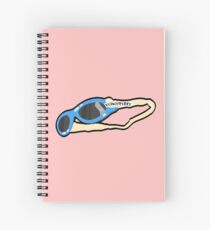 Kevboyperry - Chad Goggles Spiral Notebook