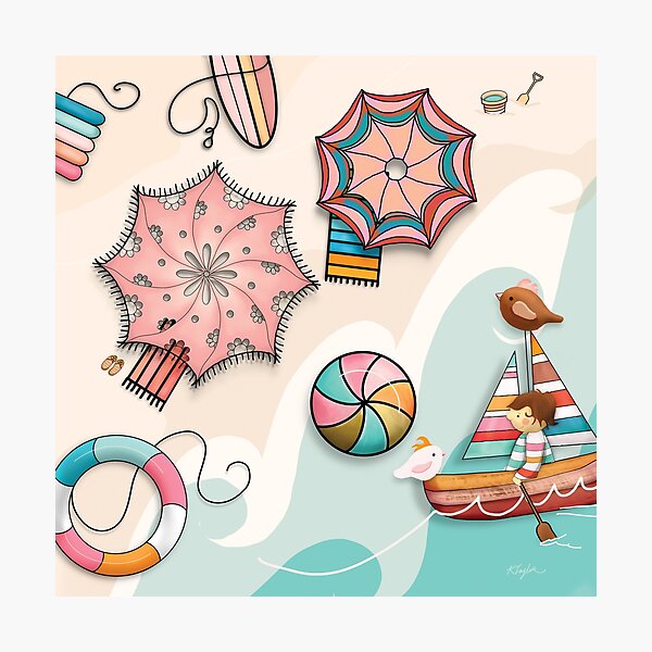 Summer Holiday Photographic Print