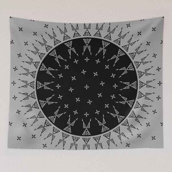 Item preview, Night Stars (Gray/Black) designed and sold by MelvinWarEagle.