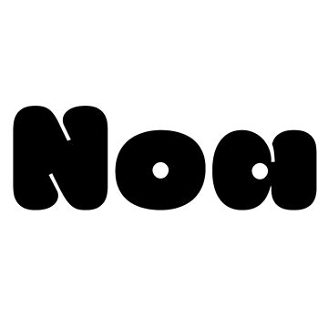 Noa Sticker for Sale by Shalomjoy