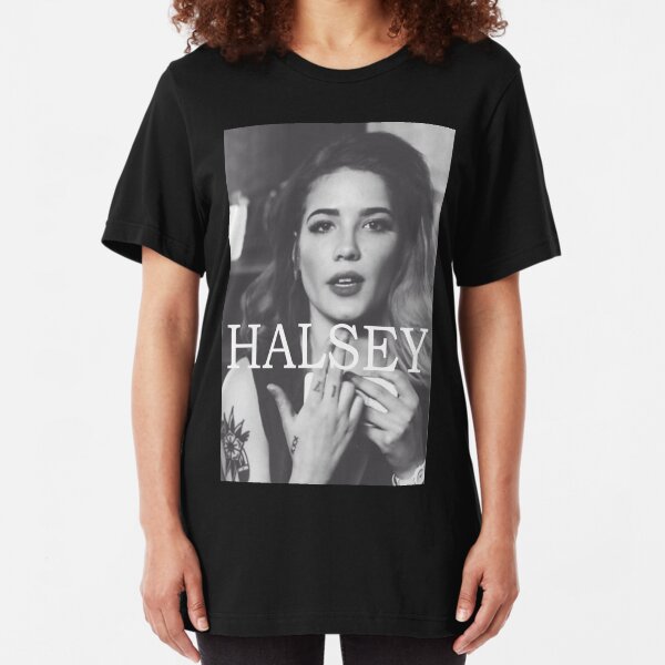 Halsey Poster Slim Fit T-Shirt