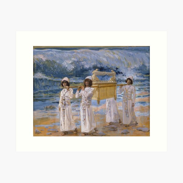 Item preview, The Ark Passes Over the Jordan by James Tissot (c 1896-1902) designed and sold by allhistory.