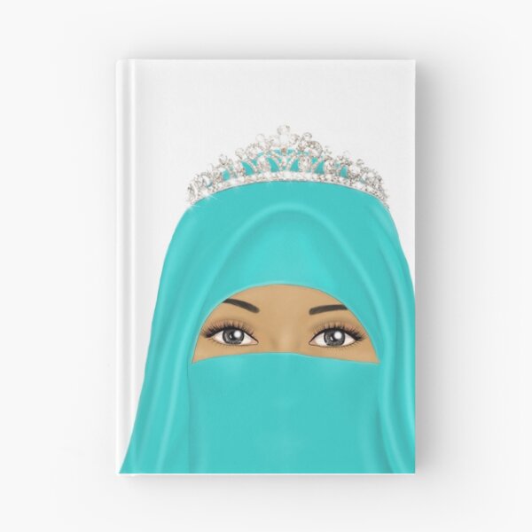 Item preview, Muslim hijab crown illustration  designed and sold by Imanitasong.