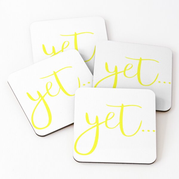 Item preview, The Power of Yet - in yellow designed and sold by jesscargill.