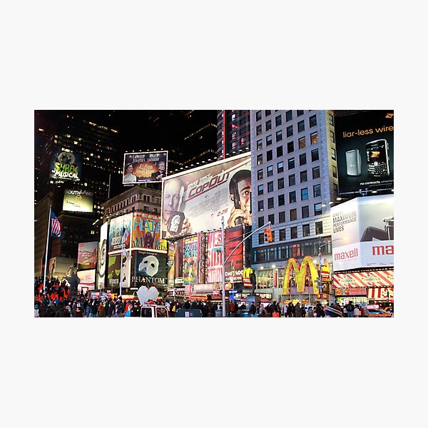 Time Square... New York City Photographic Print