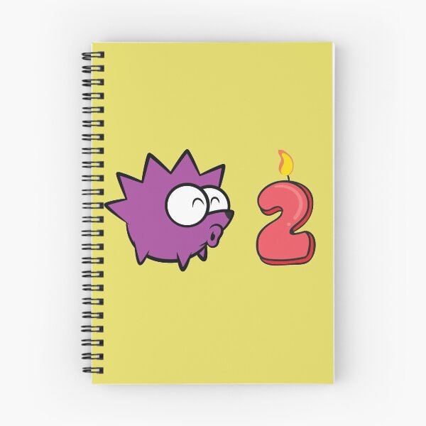 Item preview, 2 year Birthday / 2nd anniversary celebration with HARI the hedgehog designed and sold by Kokonuzz.
