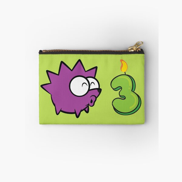 Item preview, 3 year Birthday / 3rd anniversary celebration with HARI the hedgehog designed and sold by Kokonuzz.