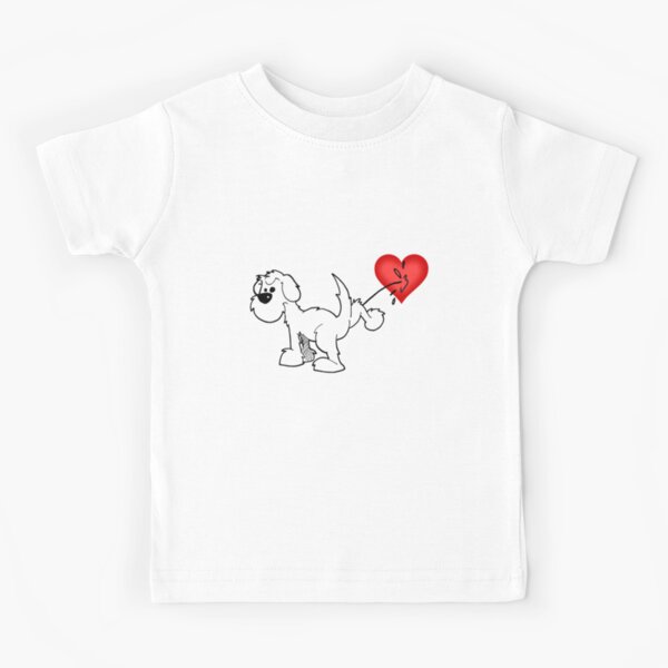 DOG - at least the dog likes me ! Kids T-Shirt