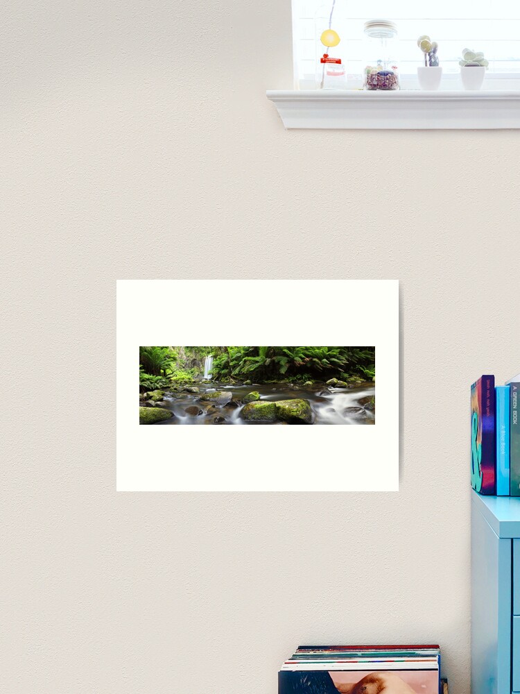 Thumbnail 2 of 3, Art Print, Hopetoun Falls, Otways, Great Ocean Road, Australia designed and sold by Chockstone.