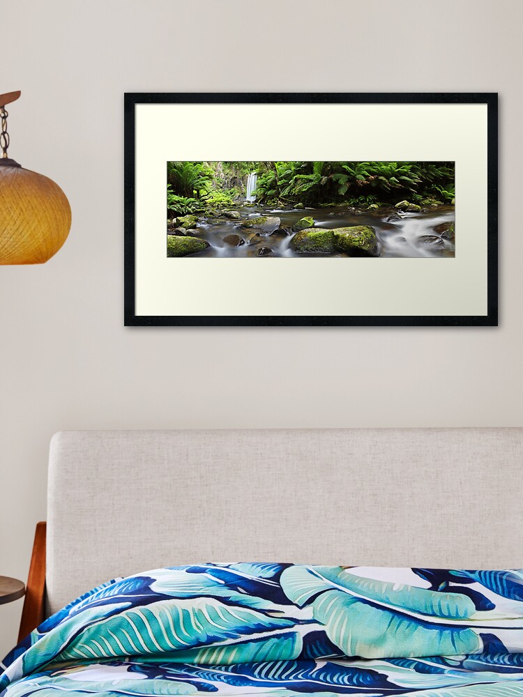 Thumbnail 2 of 7, Framed Art Print, Hopetoun Falls, Otways, Great Ocean Road, Australia designed and sold by Chockstone.