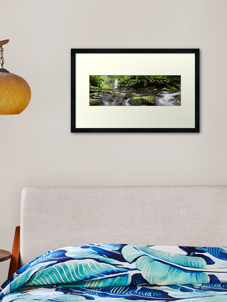 Thumbnail 2 of 7, Framed Art Print, Hopetoun Falls, Otways, Great Ocean Road, Australia designed and sold by Chockstone.