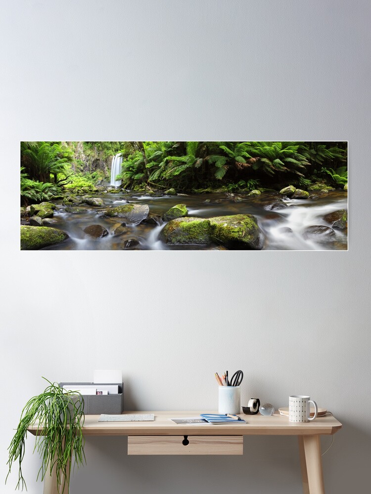 Thumbnail 2 of 3, Poster, Hopetoun Falls, Otways, Great Ocean Road, Australia designed and sold by Chockstone.