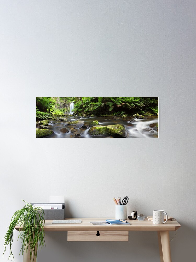 Thumbnail 2 of 3, Poster, Hopetoun Falls, Otways, Great Ocean Road, Australia designed and sold by Chockstone.