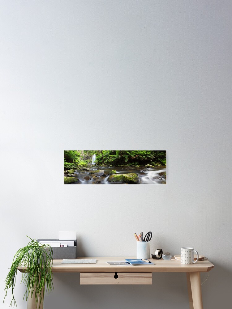 Thumbnail 2 of 3, Poster, Hopetoun Falls, Otways, Great Ocean Road, Australia designed and sold by Chockstone.