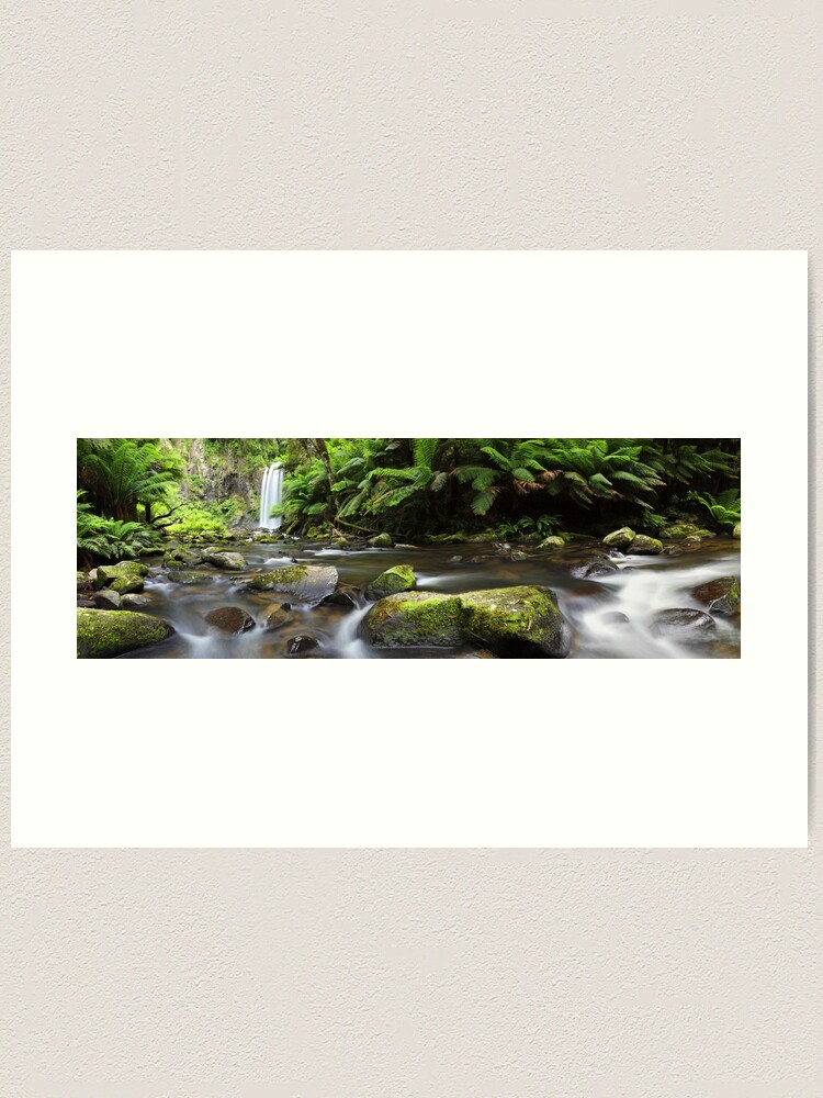 Thumbnail 1 of 3, Art Print, Hopetoun Falls, Otways, Great Ocean Road, Australia designed and sold by Chockstone.