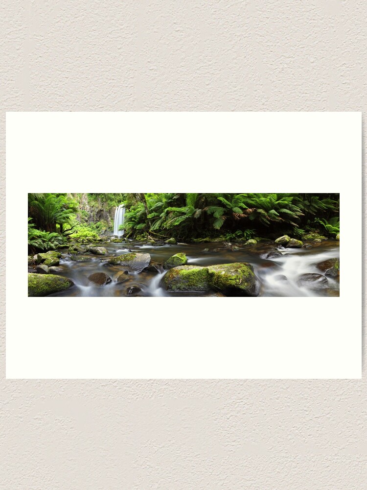 Thumbnail 1 of 3, Art Print, Hopetoun Falls, Otways, Great Ocean Road, Australia designed and sold by Chockstone.