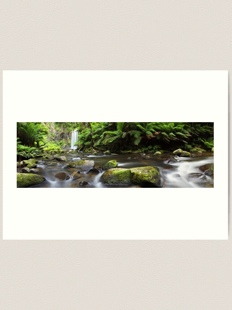 Thumbnail 1 of 3, Art Print, Hopetoun Falls, Otways, Great Ocean Road, Australia designed and sold by Chockstone.