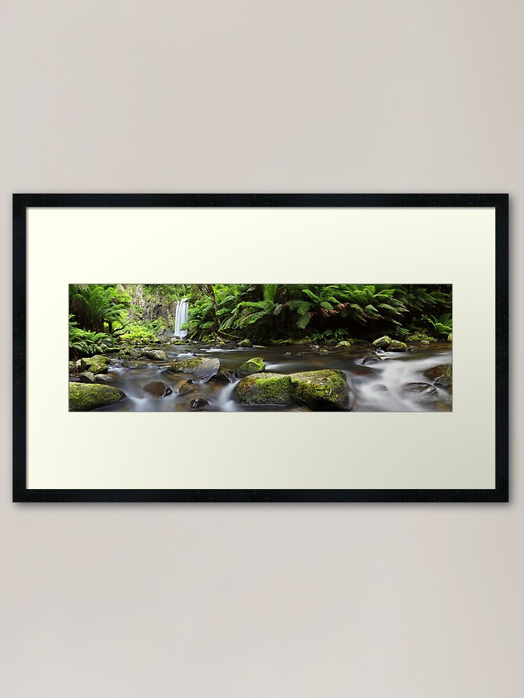 Thumbnail 1 of 7, Framed Art Print, Hopetoun Falls, Otways, Great Ocean Road, Australia designed and sold by Chockstone.