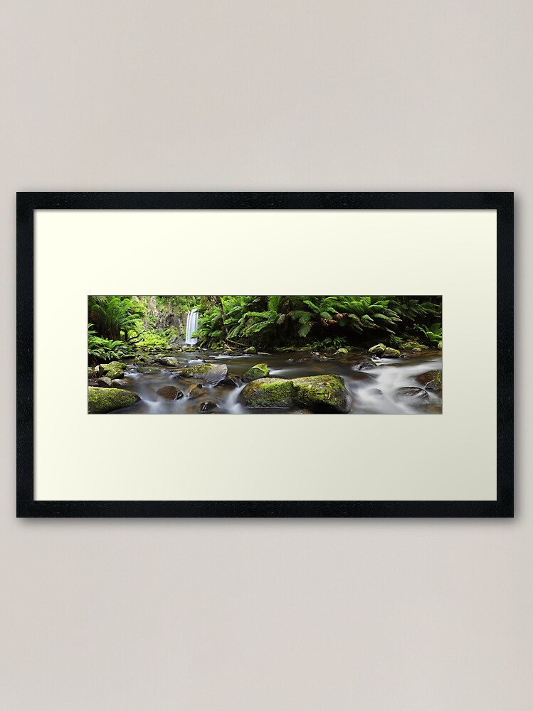 Thumbnail 1 of 7, Framed Art Print, Hopetoun Falls, Otways, Great Ocean Road, Australia designed and sold by Chockstone.