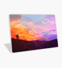 Stern runter Laptop Skin