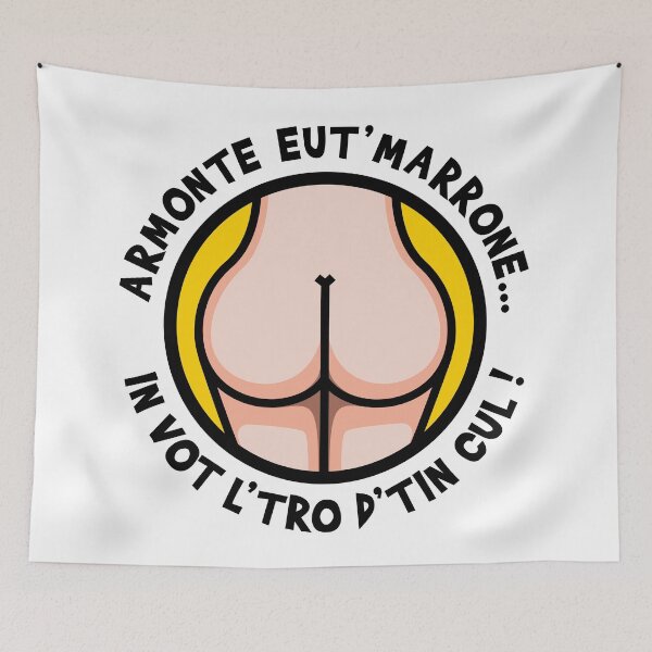 Item preview, Armonte shouted, in your asshole! designed and sold by humour-chti.