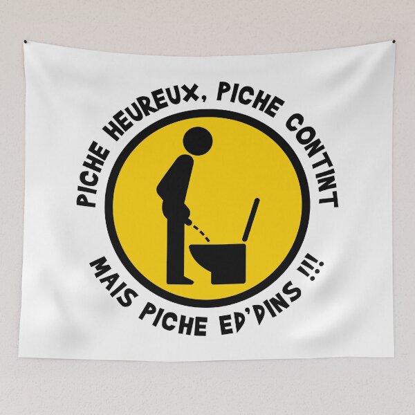 Item preview, Piche happy, piche contint but piche ed'dins! designed and sold by humour-chti.