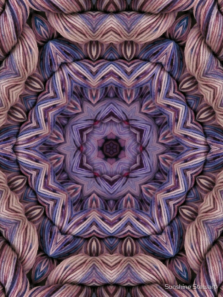purple kaleidoscope image