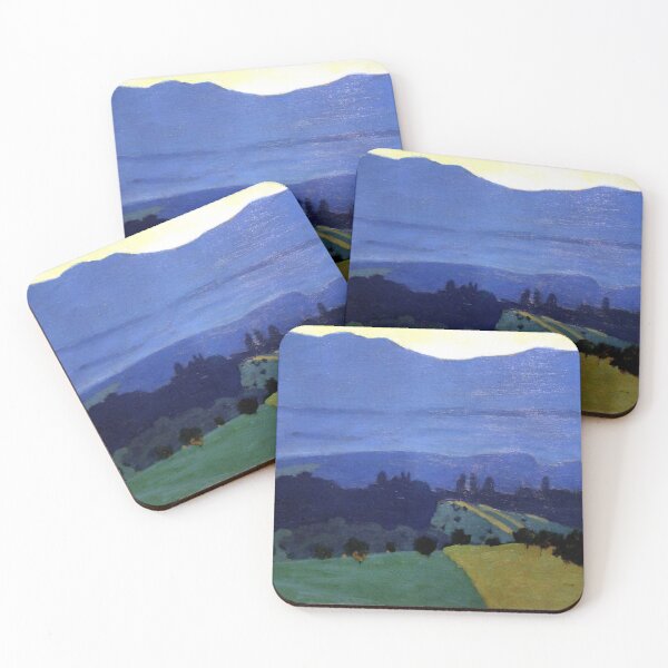 Item preview, Felix Vallotton -  Landscape in the Jura Mountains (new color editing) designed and sold by DejaVuStudio.