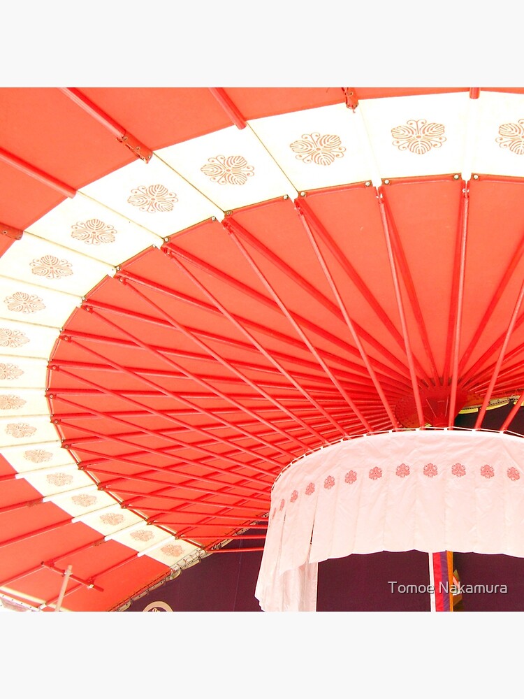 Thumbnail 2 of 2, Tote Bag, Japanese Shrine Umbrella designed and sold by tomoenk6.