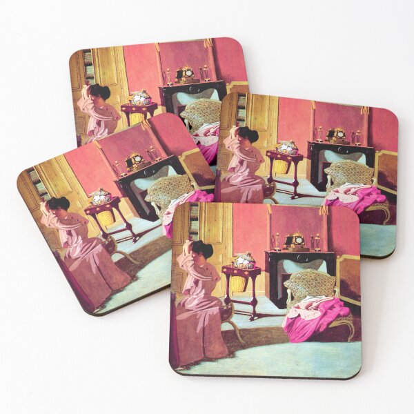 Item preview, Felix Vallotton -  Woman being capped (new color editing) designed and sold by DejaVuStudio.