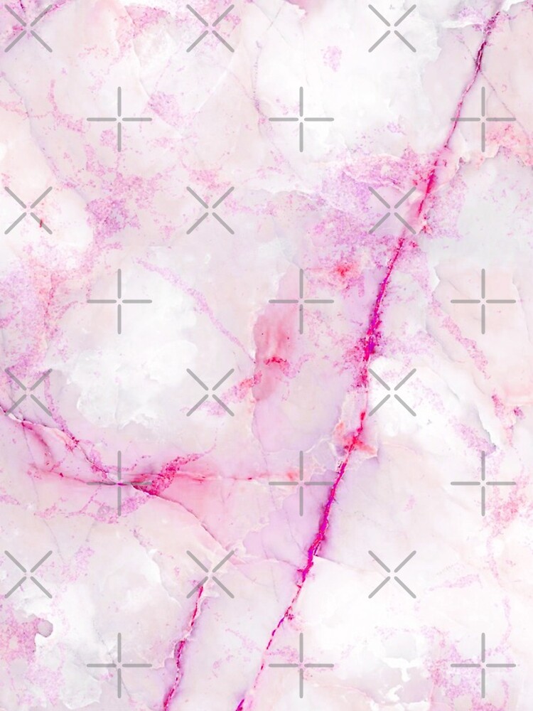 Disover White and Pink Marble Pattern | iPhone Case